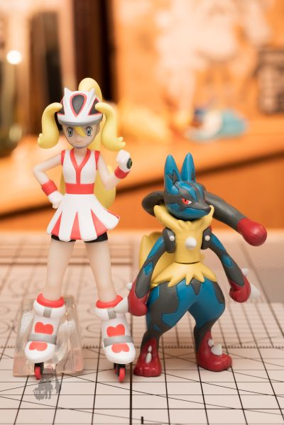 宝可梦比例世界 卡洛斯地区 可尔妮 + 超级路卡利欧