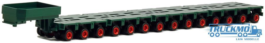 671158-671162 戈尔德霍弗14轴低装载大件运输拖车，带鹅颈（3/3/4/4）