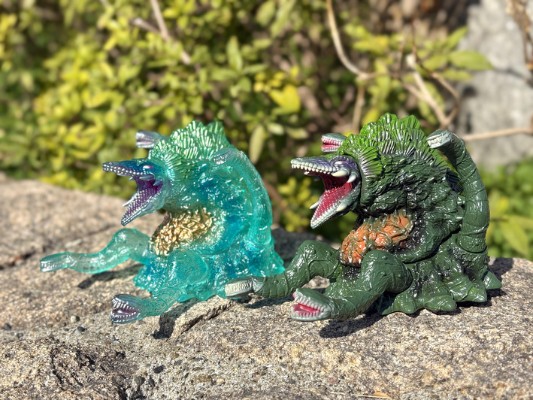 中等尺寸系列 哥斯拉EX 【第16弹】 碧奥兰蒂 透明绿版