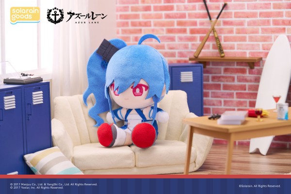 碧蓝航线 圣路易斯 PuniPuni坐姿毛绒娃娃