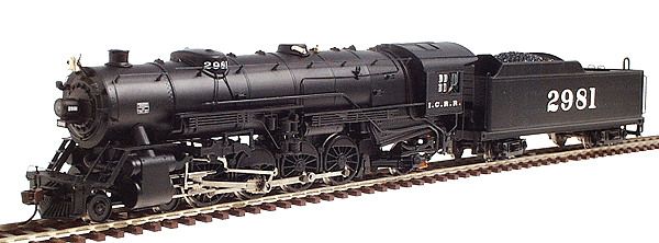 HO比例 825XX 美国铁路管理局重山岳4-8-2蒸汽机车火车