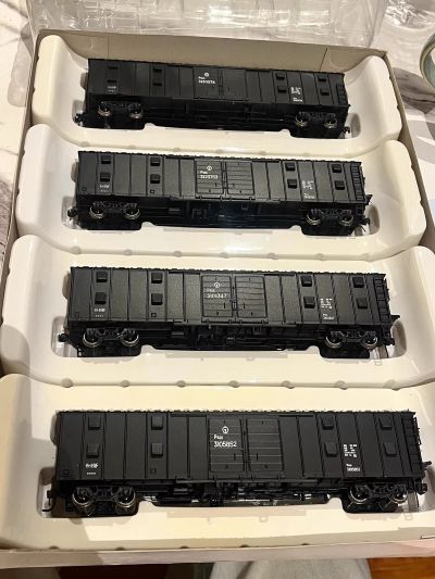 TX002 P62K棚车 4辆套装