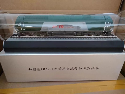 美标O比例 和谐N3 HXN3内燃机车静态
