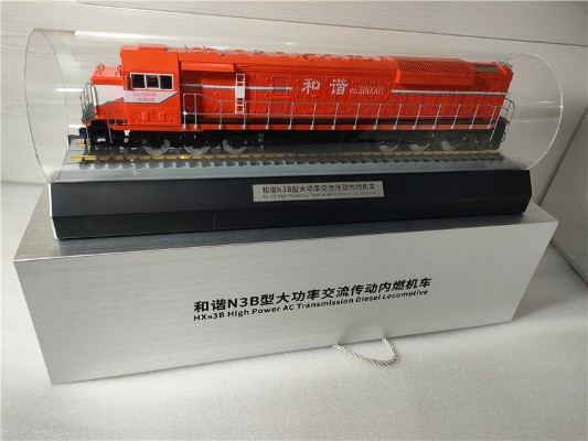 美标O比例 和谐N3B HXN3B内燃机车静态