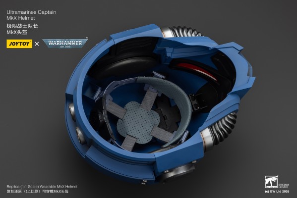 战锤40000 极限战士队长 MkX头盔