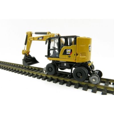 85656 卡特彼勒CAT M323F公铁两用轮式挖掘机；卡特彼勒黄