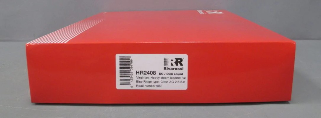 HR2407-2408 弗吉尼亚铁路AG型“蓝色山岭”2-6-6-6蒸汽机车火车