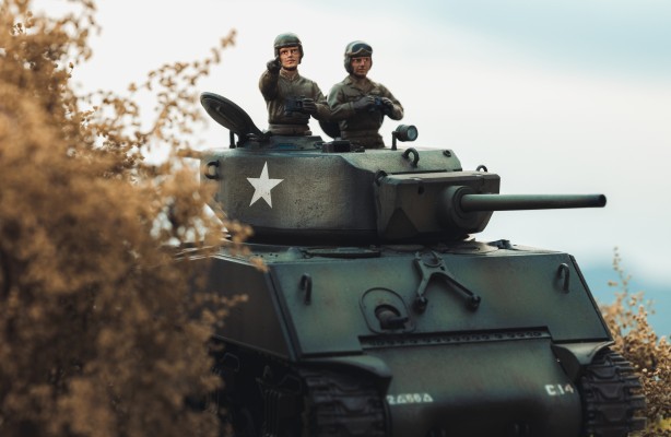 35190 1/35 美国 M4 谢尔曼 中型坦克 初期型