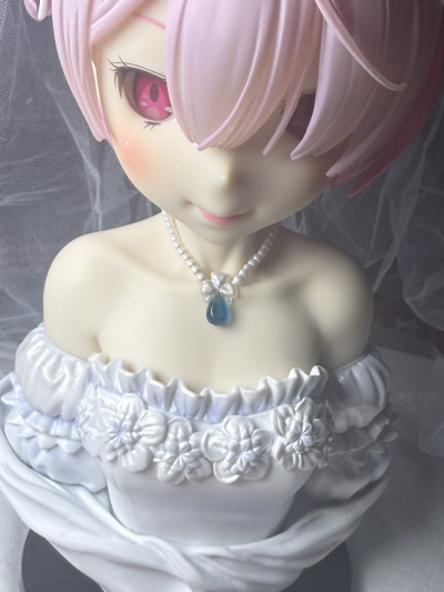 一番赏 从零开始的异世界生活 甜蜜的幸福生活！最终大奖 拉姆 胸像 婚纱版