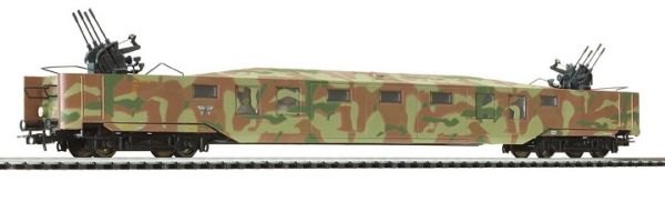 HO比例 L3366XX 铁路防空车 4轴
