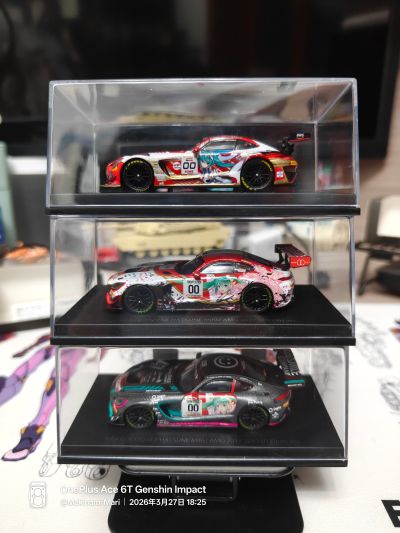 初音未来 GT企划 1/64 GOODSMILE 初音未来 AMG 2025 SPA24H