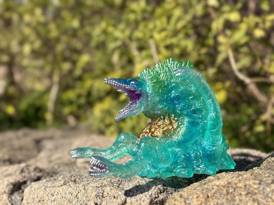 中等尺寸系列 哥斯拉EX 【第16弹】 碧奥兰蒂 透明绿版