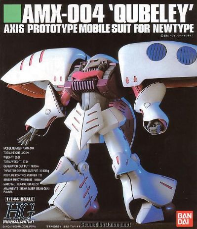 HGUC 1/144 	机动战士Z高达  AMX-004 卡碧尼