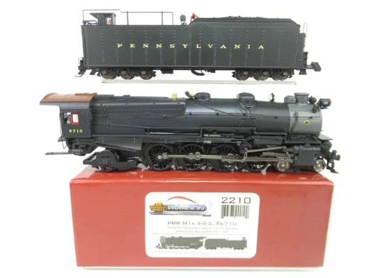 2210-2217 Paragon2 宾夕法尼亚铁路M1a型4-8-2蒸汽机车火车