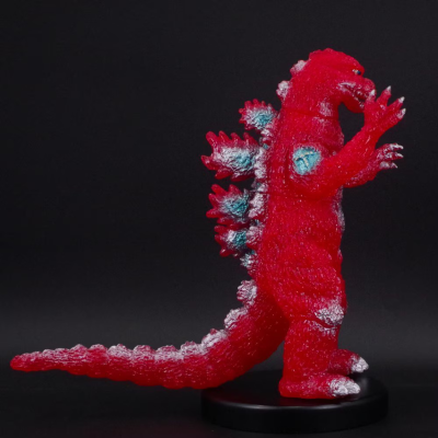 假哥斯拉 软胶拼装套件 / 透明红款