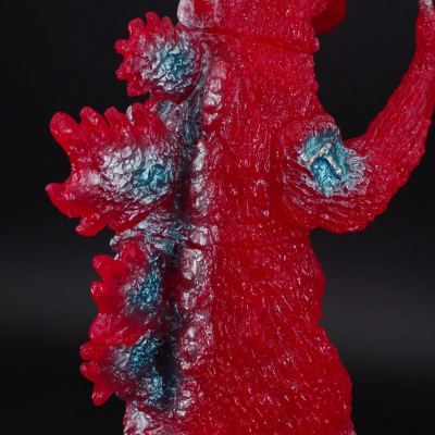 假哥斯拉 软胶拼装套件 / 透明红款