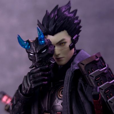 1/12 可动收藏人偶 【赛博朋克】武士：泷