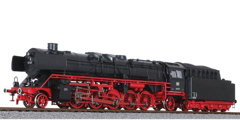 HO比例 L1317XX 德国铁路BR45 2-10-2蒸汽机车火车；新版