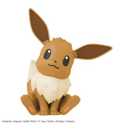 宝可梦拼装模型收藏 快快拼！！简装版 伊布