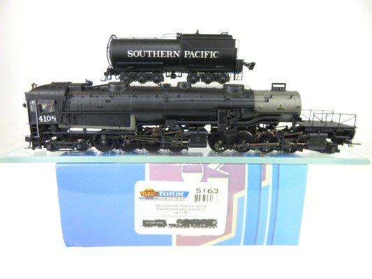5163-5168 BlueLine 南太平洋铁路AC4/AC5前置驾驶室4-8-8-2蒸汽机车火车