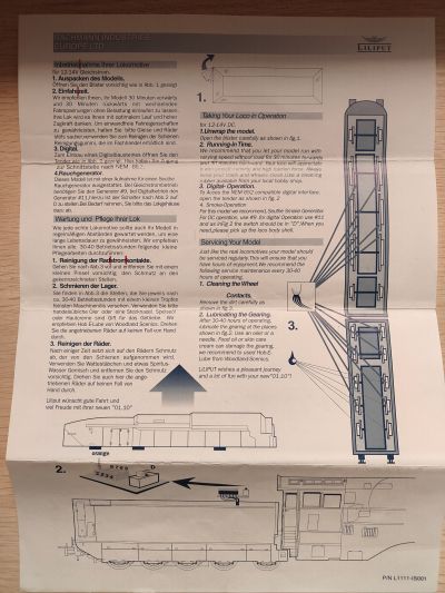 HO比例 L1111XX 德意志国铁路BR01.10 4-6-2蒸汽机车火车