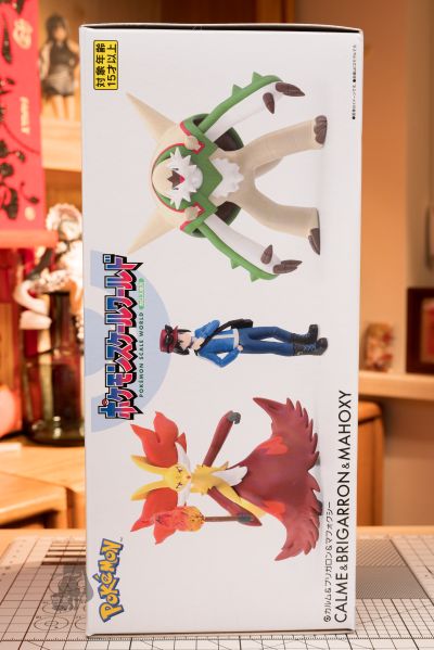 宝可梦比例世界 卡洛斯地区 卡鲁穆+布里卡隆+妖火红狐