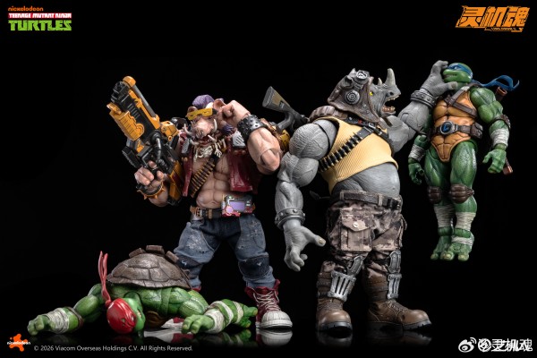 忍者龟系列 比博（猪面）