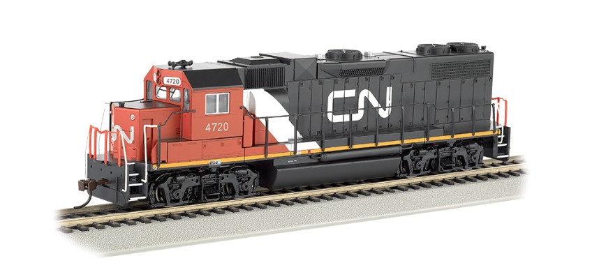 HO比例 617XX EMD GP38-2内燃机车；模拟版