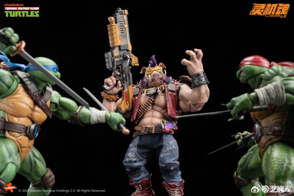 忍者龟系列 比博（猪面）