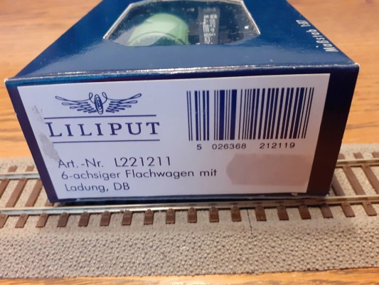 HO比例 L2212XX 欧洲 铁路重载运输平板车 6轴