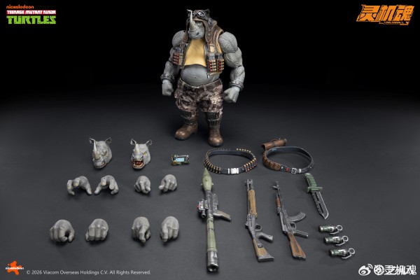 忍者龟系列 罗斯泰迪（牛头）