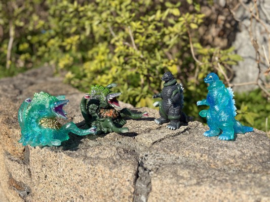 中等尺寸系列 哥斯拉EX 【第16弹】 碧奥兰蒂 透明绿版