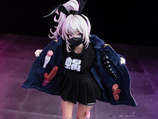 蜗之壳员工制服套装（黑/白五件套）