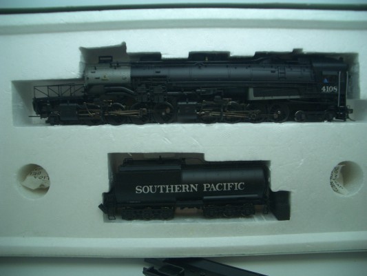 5163-5168 BlueLine 南太平洋铁路AC4/AC5前置驾驶室4-8-8-2蒸汽机车火车