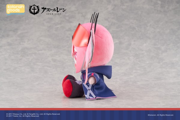 碧蓝航线 布莱默顿 PuniPuni坐姿毛绒娃娃