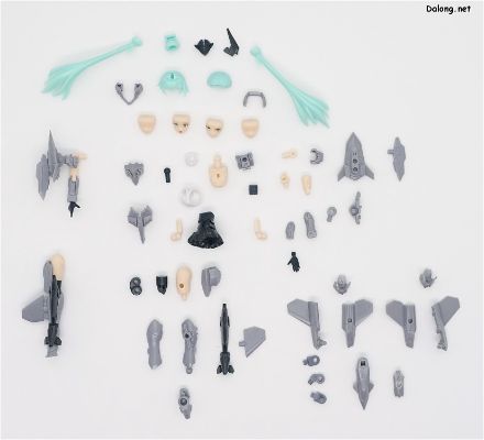 掌上尺寸少女 机甲少女 短剑 XF-3 低可视度