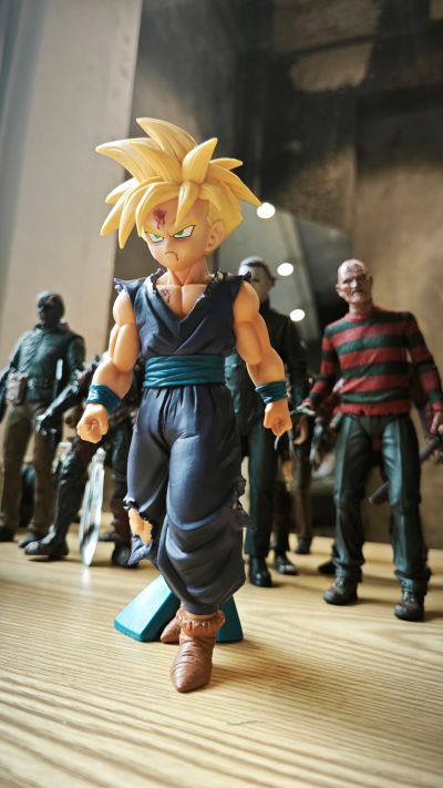 龙珠Z SOLID EDGE WORKS-出阵系列-5   B款 超级赛亚人孙悟饭