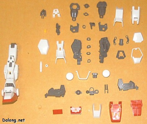 MG 1/100 陆战型高达【クリア外装パーツ付き】