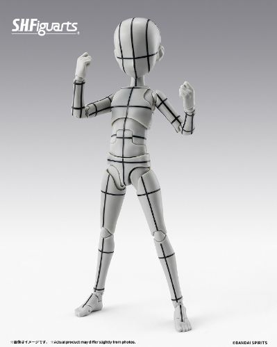 S.H.Figuarts BODY君-杉森建- Edition-WIRE FRAME- (Gray Color Ver.)