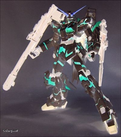 MG 1/100 机动战士高达UC  RX-0 独角兽高达 Ver. Ka, Titanium Finish