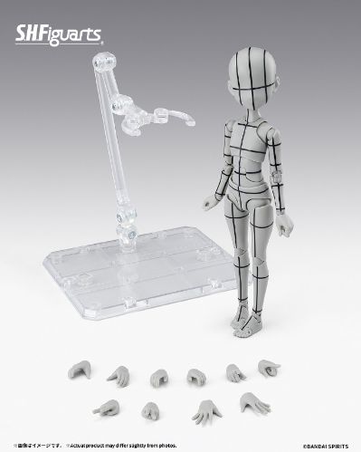 S.H.Figuarts BODY酱 -杉森建- Edition-WIRE FRAME- (Gray Color Ver.)