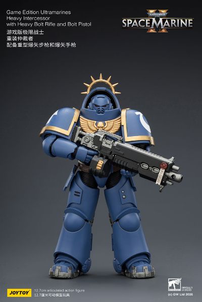 战锤40000 游戏版 极限战士 重装仲裁者 配备重型爆矢步枪和爆矢手枪