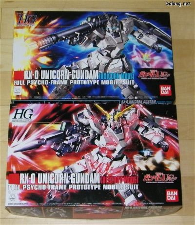 HGUC#100 RX-0独角兽高达 毁灭模式