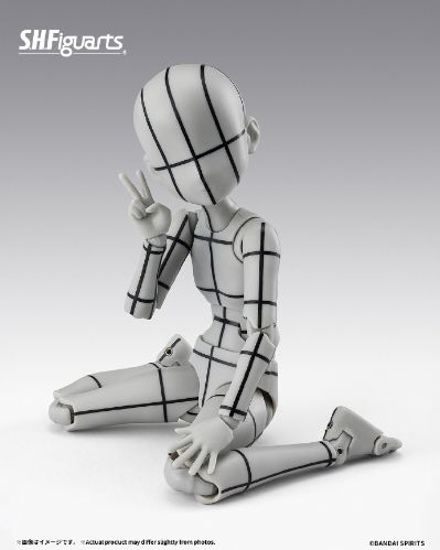 S.H.Figuarts BODY酱 -杉森建- Edition-WIRE FRAME- (Gray Color Ver.)