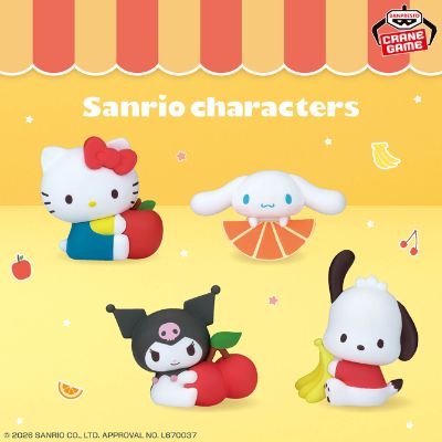 三丽鸥角色 迷你手办收藏 ～水果派对～