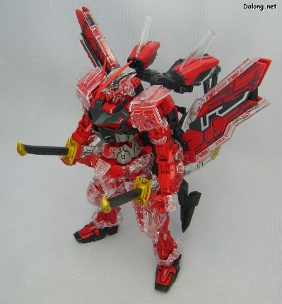 MG #130 机动战士高达SEED VS ASTRAY MBF-P02KAI 红色异端高达改 30th Anniversary Clear Parts 