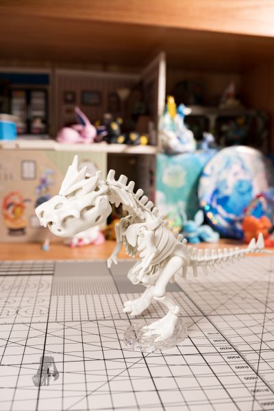 宝可梦拼装模型收藏 化石宝可梦系列 怪颚龙