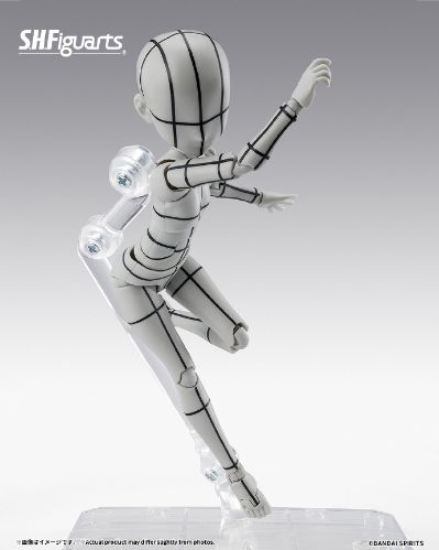 S.H.Figuarts BODY酱 -杉森建- Edition-WIRE FRAME- (Gray Color Ver.)