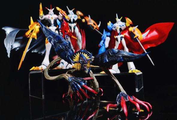 一番赏 「数码兽」系列 -光与暗的冲突- 最终奖 迪亚波罗兽-魂豪示像-