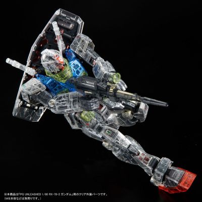 PG UNLEASHED  RX-78-2高达 透明色外装甲配件包